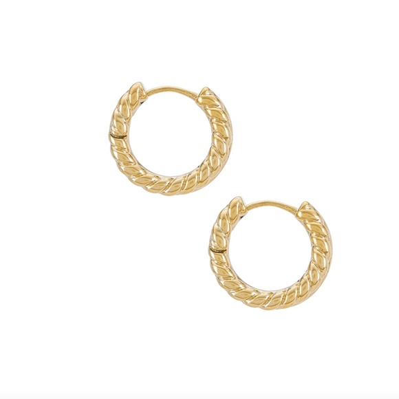 Shashi Jiji Earring Sterling Silver 18k Vermeil - Picture 3 of 4